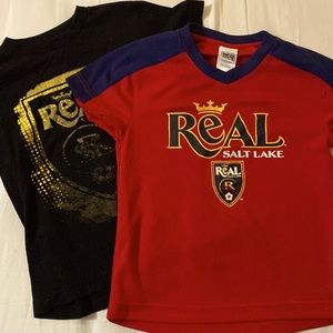Two awesome never worn Real Salt Lake t-shirts